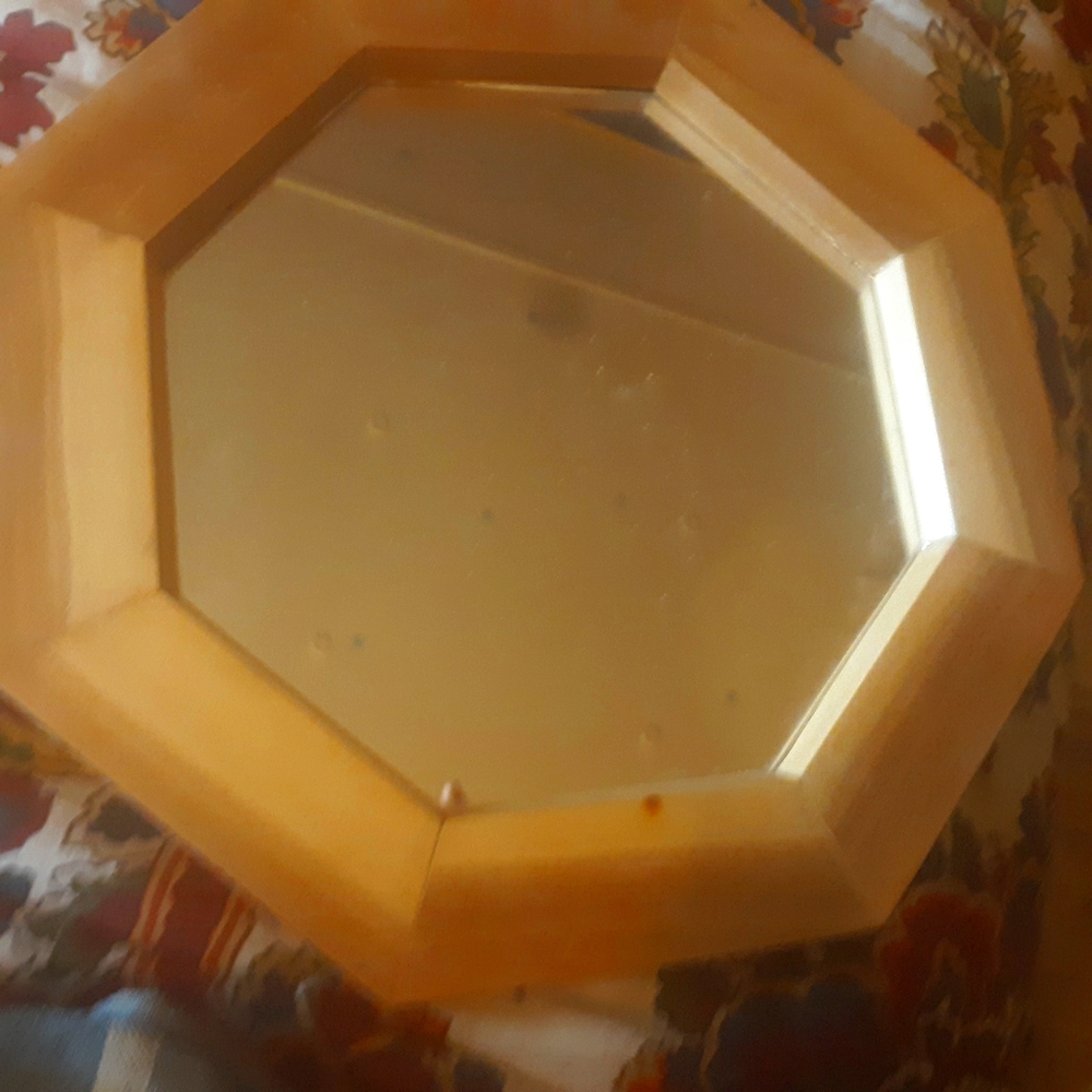 A handmade mirror asking $15 orginal price is $20